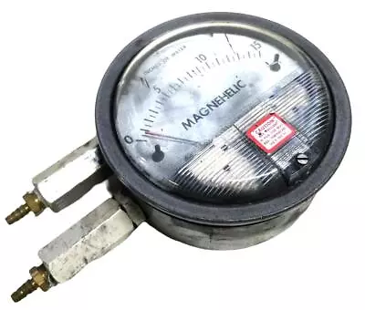 Dwyer 2015 Magnehelic Pressure Gauge 0-15 15Psi Max • $29.99