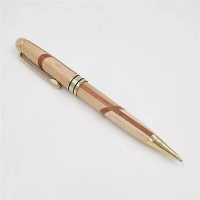 £6.40 • Buy Ballpoint  Wooden Mosaic Bi-colour Ballpoint Pen .