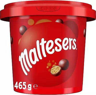 2x Maltesers Party Bucket Chocolate Treats Sweet Snack Lollies Bulk Pack 465g • $36