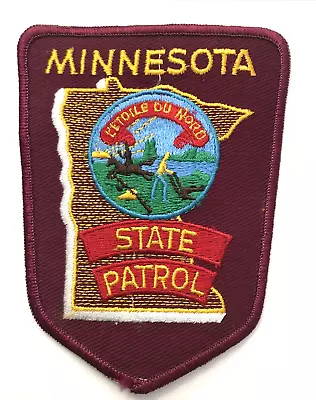 Minnesota State Patrol Police Patch  5  -older Version • $10.98