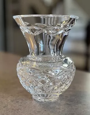 Waterford Crystal Kieran 6 Inch Tall Vase MINT NO BOX • $50