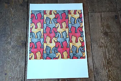 Vintage MC Escher Colour Print Poster • £15