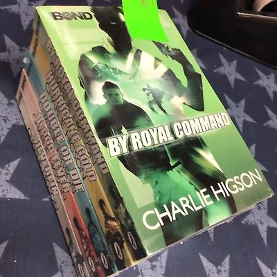 Young Bond Collection By Charlie Higson Full Book Set Of 5 Sealed • £12