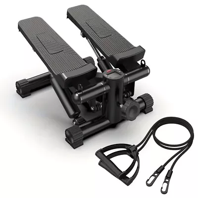 Mini Steppers For Exercise Stair Stepper With Resistance Bands Mini Stepper Wi • $47.77