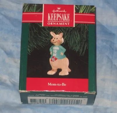 Hallmark Keepsake Ornament ~ Mom To Be ~ Kangaroo ~ 1991 *nrfb • $6.25