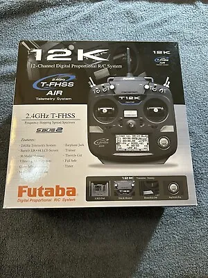 Futaba 12k T12K 14-Channel Transmitter W/ R3008SB Receiver Nice • $339.99