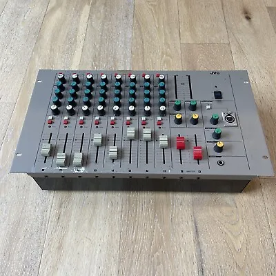 Vintage JVC Audio Mixer MI-2000 MI-2000U 8-Channel Mixing Board - Tested Works • $239.99