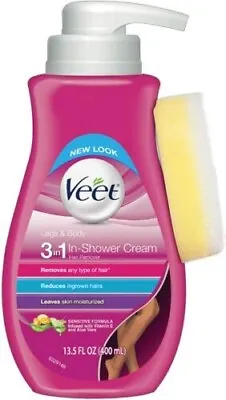 Veet Botanic Inspirations In Shower Cream 13.5 Fl Oz. For Legs & Body (Pack... • $16.99