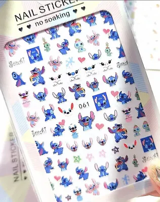 Lilo And Stitch Disney Nail Decals Stickers • $3.50