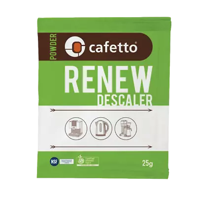 NEW CAFETTO RENEW DESCALER Decalcifier Decalcify Espresso Coffee Machine Cleaner • $5.95