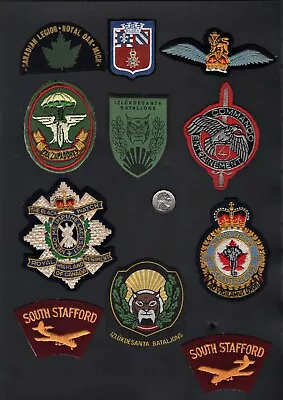 Lot Of 28 Police & Military Patches International Europe South America • $19.99