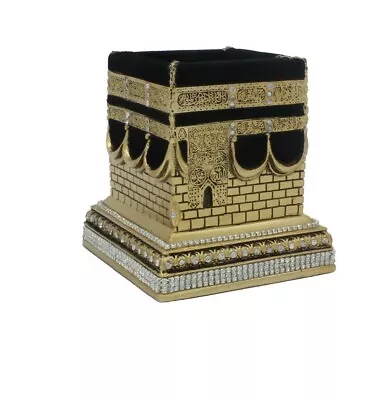 Modefa Turkish Islamic Home Table Decor Kaba Replica Model Gift Gold SMALL • $37.98