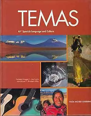 TEMAS AP Spanish Language - Hardcover By Parthena Draggett; Cole - Very Good • $14.07