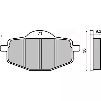 Front Brake Pads Yamaha 3 Wheelers Ytz 250 N/S 250 1986 RMS 225102730 • $72.88