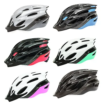 Raleigh Mission Evo 24 Vent Cycling Helmet With LED Rear Light • £9.99