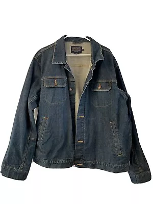 $100 • Buy Pendleton Mens XXL Denim Jacket Dark Indigo