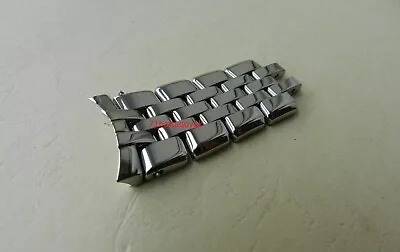 £19.99 • Buy Silver Fixed 5x Top Links Fits AR1702 AR1706 Armani Men's Watch Strap 20mm, 23mm