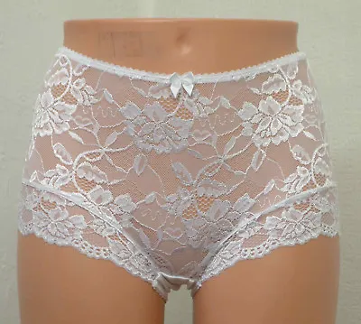 Charnos Superfit Rosalind CR 116510 Deep Lace Brief In White Black Or Brulee • £13.75