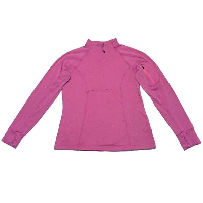 MPG Mondetta Performance Gear Womens 1/2 Zip Pink Pullover Medium  • $12