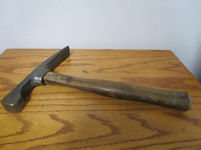 Vintage Dasco 777 Masonry Hammer W/ Wood Handle - Rock Chip Brick Layer's Hammer • $25