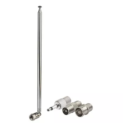 £6.49 • Buy DAB FM Radio Telescopic Aerial Antenna & TV/3.5 Adapter Fits Bose Wave Radio FM