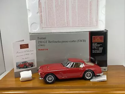1/18 CMC 1961 Ferrari 250 GT SWB Red M-046 VERY RARE • $203.50