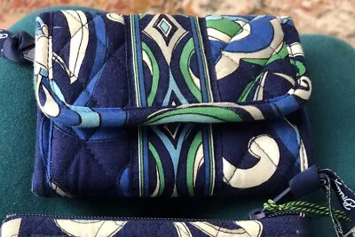 Vera Bradley NWOT MEDITERRANEAN BLUE  Folding Wallet • $14.25