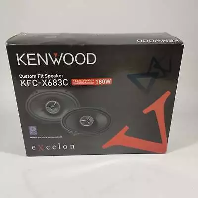 New Kenwood Custom Fit Speaker Car Subwoofer Speakers KFC-X683C • $99.99