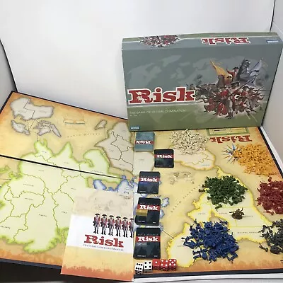 2003 Parker Brothers Risk Board Game Global Domination War • $12.99