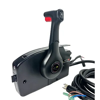 For Mercury Outboard Side Remote Control Box 881170A20 Pull With 8Pin 20FT • $210.89