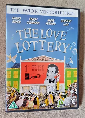 THE LOVE LOTTERY (1957) David Niven Ealing Studios Film. Region 2 Uk DVD • £6.99