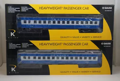 K-Line READING O Scale 15  Interurban Powered & Dummy 2-Car Set - K-27802 • $229.95