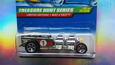 1998~way 2 Fast~rare~treasure Hunt~12/12~hot Wheels~original~htf~collectible • $36.69