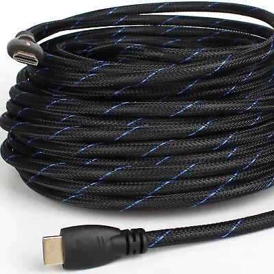 $10.44 • Buy 2022 Ultra-Speed Braided 4K HDMI Cable 1080P@60hz Lot 1m 2m 3m 4m 7m 10m 15m 20m