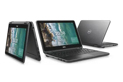 Fast Dell Chromebook 3189 Celeron N3060 Touchscreen 4gb 32gb Foldable 11.6' Wifi • £67.99