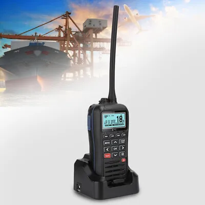 RS-38M Marine Boat Ship Mobile Handheld Radio VHF GPS DSC MOB Waterproof GF0 • £138.67