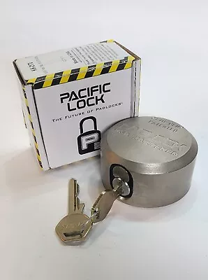 Paclock 2170 High Security Harden STEEL Hidden Shackle Pucklock KIK W/ KABA Core • $69