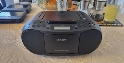 Sony CFD-S70 CD Mp3 Radio Fm/Am Cassette Player Portable Stereo CFDS70 Boombox • £35