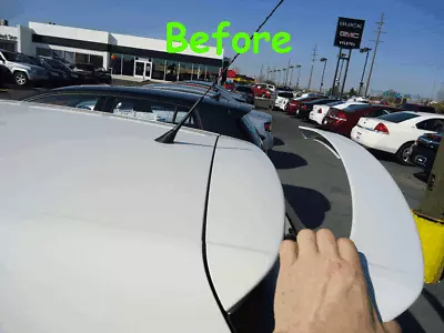 Primed OEM 2006-2009 VW Volkswagen Votex MK V Rabbit MKV Hatchback Roof Spoiler • $75