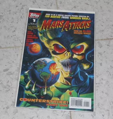 MARS ATTACKS #1 Topps Comic Book Counterstrike Part One • $5
