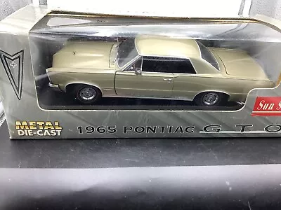 Vintage Sun Star 1965 Pontiac G T O #1801 1:18 Scale  • $24.99