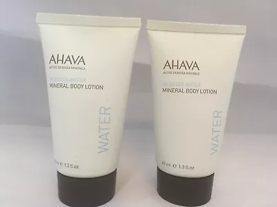 4 Pack AHAVA Deadsea Water Mineral Body Lotion 1.3 Oz  lot Of 4  • $14