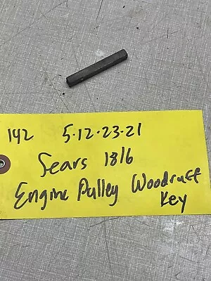 Sears Suburban 16/6 Tractor Tecumseh OH160 Engine Pulley Woodruff Key • $10.99