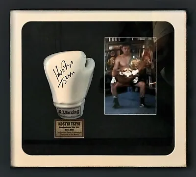 $450 • Buy KOSTYA TSZYU - World Champion Genuine Hand Signed Boxing Glove (Framed)