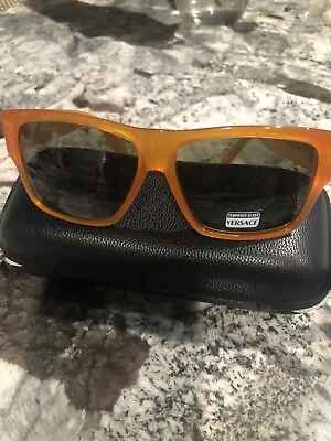 GIANNI VERSACE MOD 372/2 Col 682 Orange Vintage Sunglasses NEW Super Rare!! HTF • $677