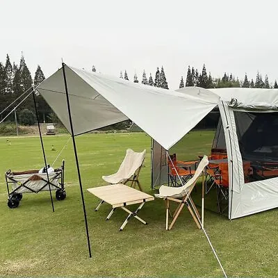 $461.26 • Buy Car Tents Camping SUV Tailgate Shade Awning Tent Camping Waterproof 4 Persons