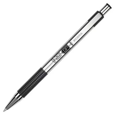 ZEBRA G301 Stainless Steel Retractable Gel Ink 0.7mm BLACK Pen  • $9.95