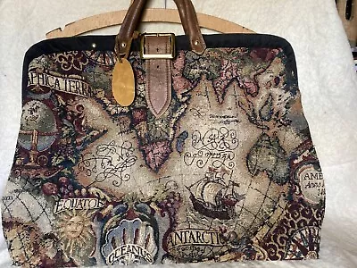 Carpet Bag By Carpet Bag Replicas . Tapestry Ancient Atlas Carpet Bag .  • £145