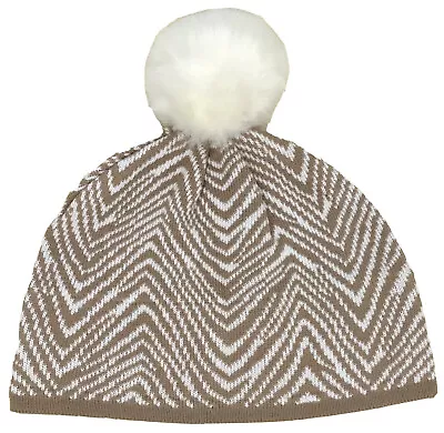 Vera Bradley Cozy Knit Hat In Zebra Intarsia • $16.09