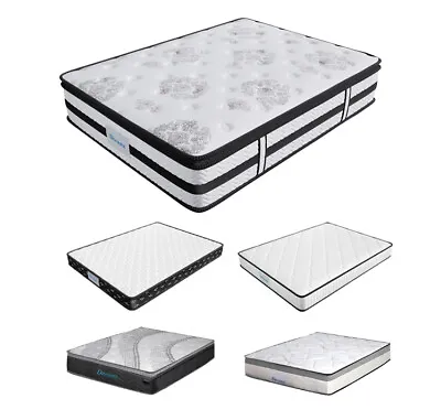 $169.99 • Buy DreamZ Mattress Queen Double King Single Bed Top Pocket Spring Firm Foam